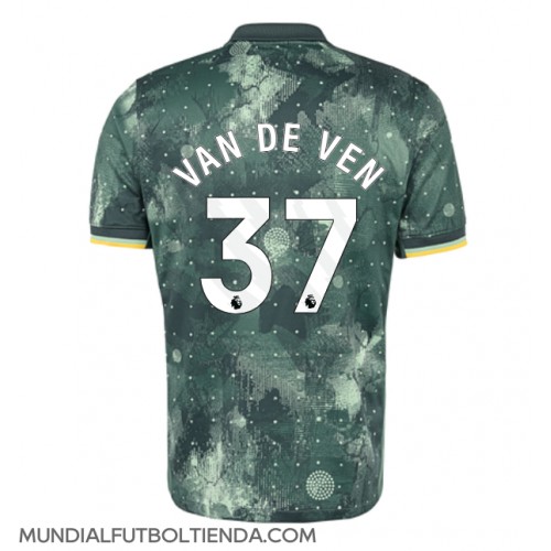 Camiseta Tottenham Hotspur Micky van de Ven #37 Tercera Equipación Replica 2024-25 mangas cortas